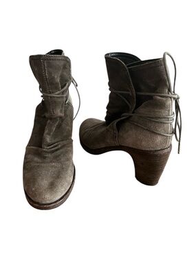 FIORENTINI + BAKER Suede Leather Slouch Booties size 37